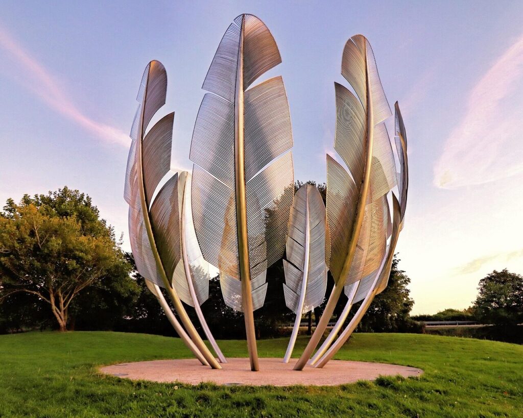 feathers, sculpture, feather, statue, gift, thank you, landscape, thank you, thank you, thank you, thank you, thank you
